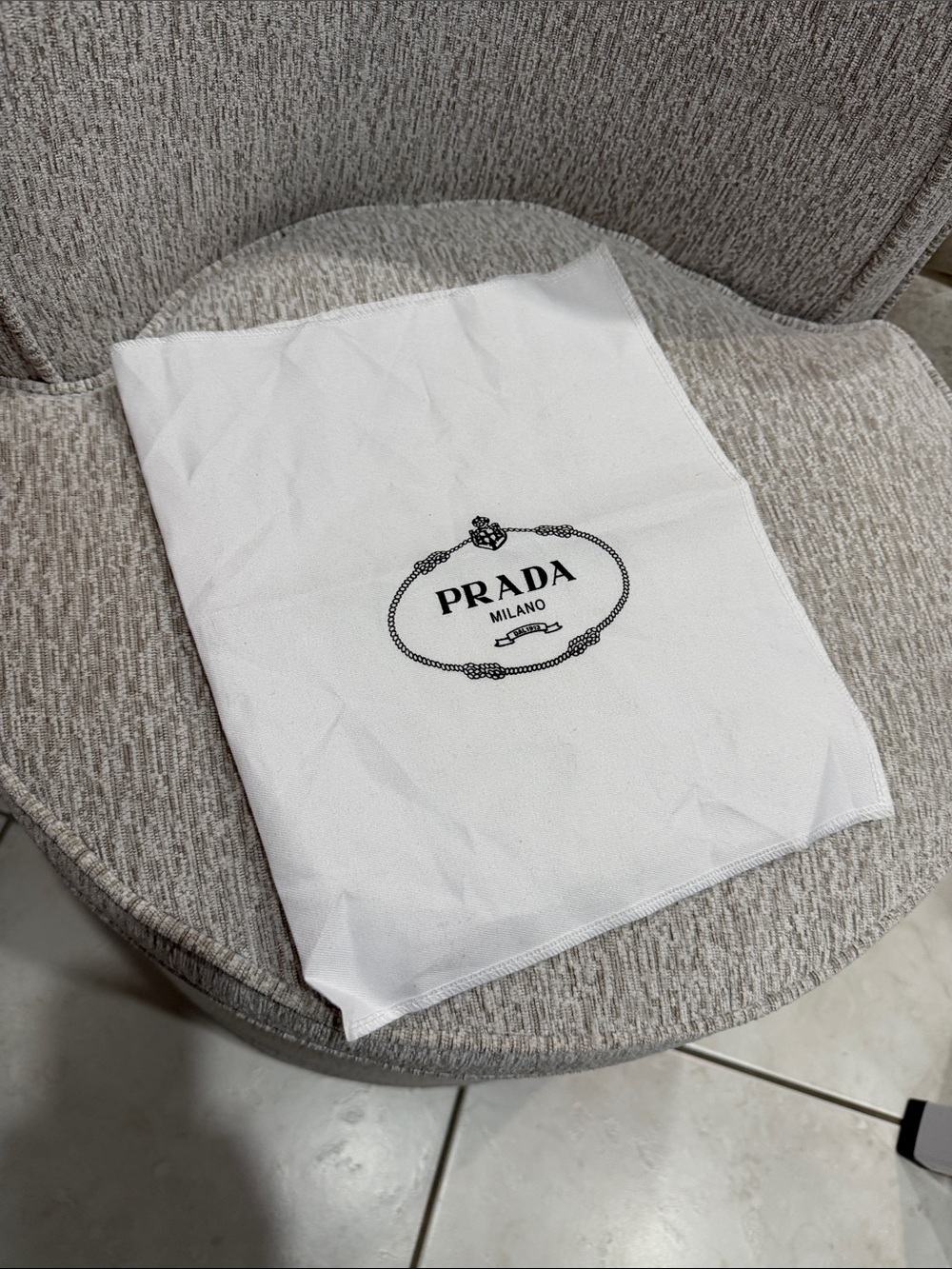 Prada dust bag